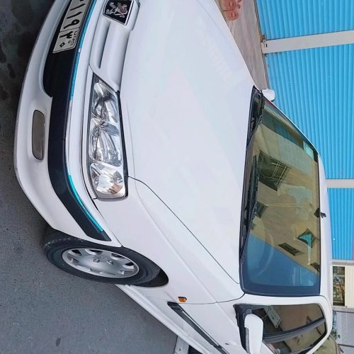 فروش پژو پارس سفید مدل 96