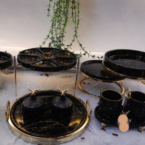 انواع ظروف دکوری و ست پذیرایی وهفت سین