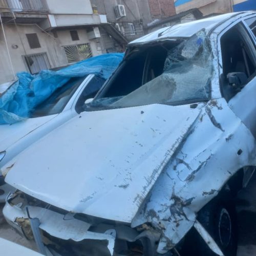 پراید مدل ۱۳۸۹ تصادفی امل
