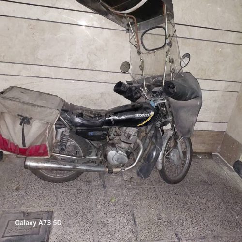 هوندا125 سی دی ای ژاپن پلاک ملی