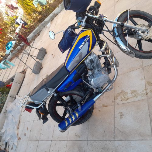 موتر پرواز مدل 1400  در حد لاستیک جلو و عقب نو بی دونی روغن سوزی