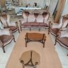 مبل 7 نفره چوب راش پارچه خارجی کم کار