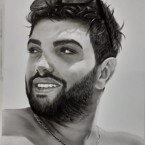 نقاشی سیاه قلم