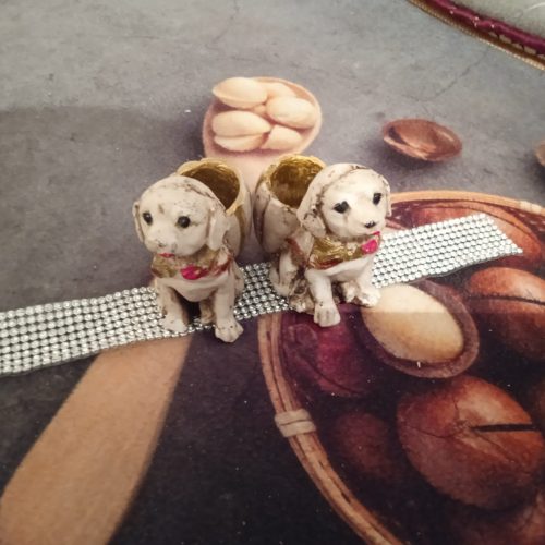 جا شمعی با طرح سگ