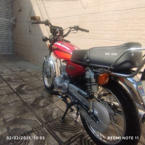 رهرو کثیر 125 استارتی 800 کیلومتر کارکرد