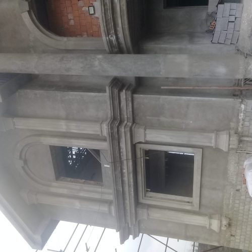 اجرای نمای سیمانی