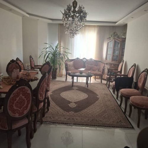 مبل استیل چوب گردو