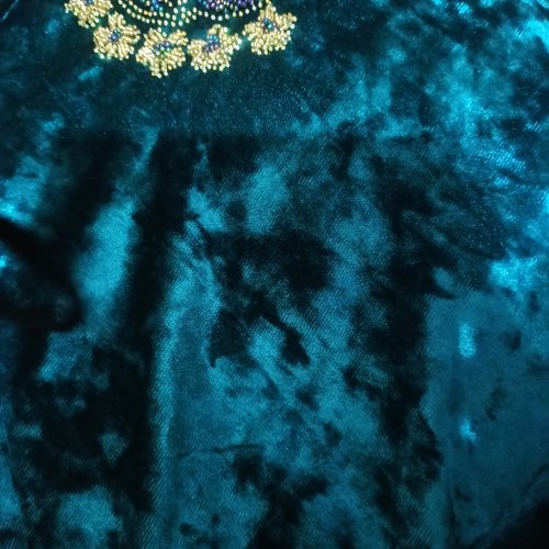 پارچه مخمل دست دوز