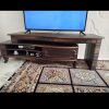 میز تلویزیون چوبی دو تیکه