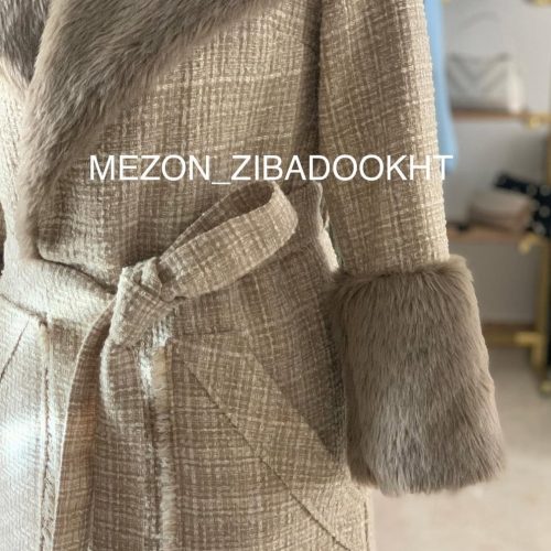 پالتوی زنانه نو و مزونی با پارچه خارجی