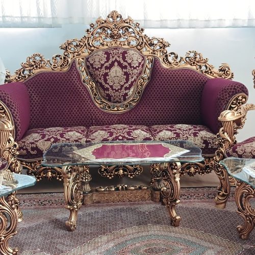 مبل سلطنتی 9نفره صفر