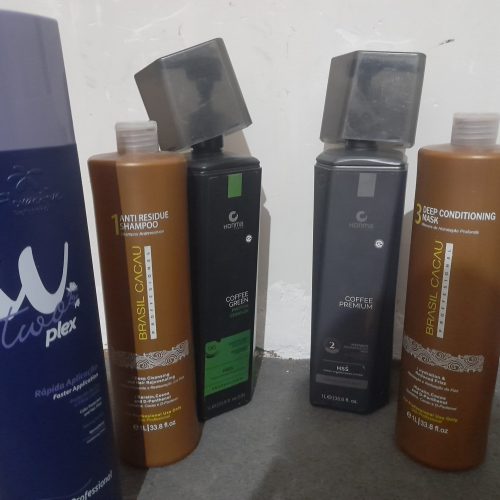 مواد کراتین و پروتئین مواد اصل به همراه اشانتیون یک چرتیک رنگ و گیره