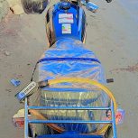 موتور سیکلت در پارکینگ اوراق فروشی خریداری شده بدون مدارک دارای پلاک و دارای قولنامه میباشد