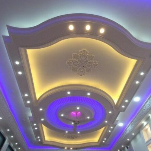 با سلام گچ کاری سقف نور مخفی لک گیری با قیمت پاین