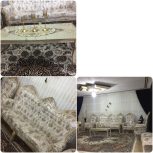 مبل 9نفره همراه باکاور و میز عسلی