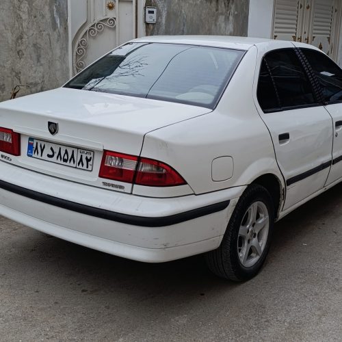 سمند سفید مدل 88