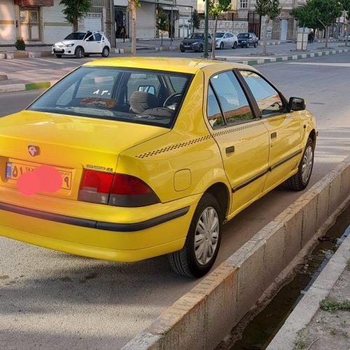 سمند تاکسی مدل 88 بدون رنگ گردشی