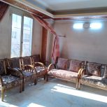 مبل چوب گردو 8 نفره با میز وسط