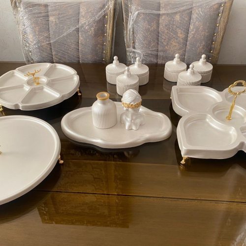 انواع ظروف دکوری و ست پذیرایی وهفت سین