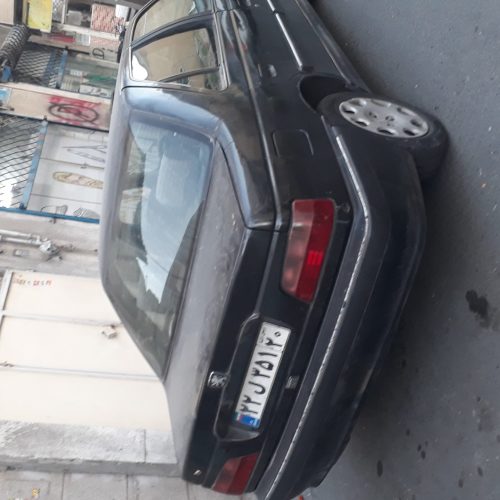 پژو پارس مشکی مدل 82
