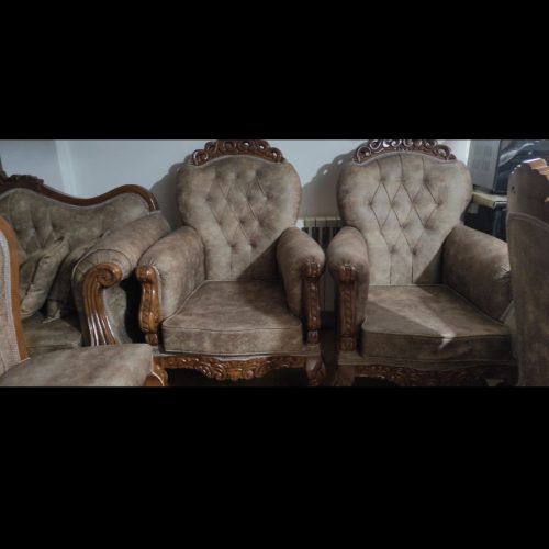 مبل 7نفره سلطنتی و نهار خوری 6نفره ست