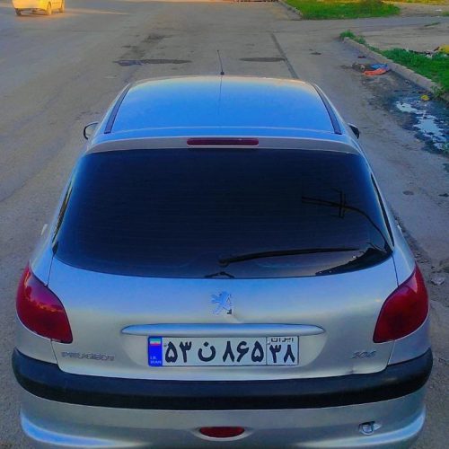 پژو 206 فرانسوی هم نقد و چکی قسطی