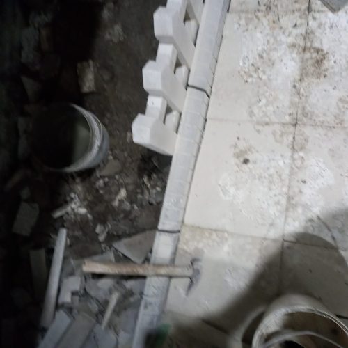 کاشی کاری.سیمان کاری.دیوار چیدن