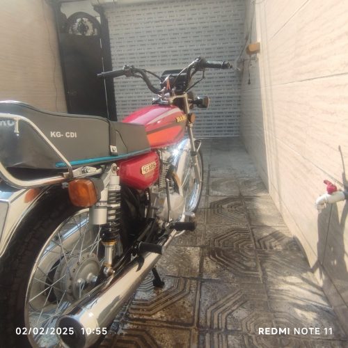 رهرو کثیر 125 استارتی 800 کیلومتر کارکرد