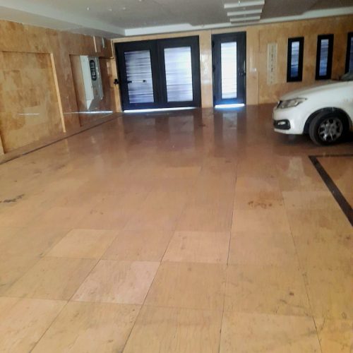 نظافت راه پله وپارکینگ