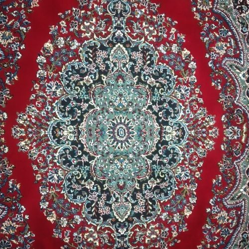 قالی زیبای 6متری سرخ رنگ