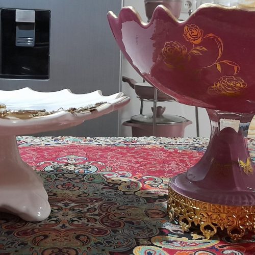 ظروف میوه خوری و شیرینی خوری