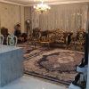 مبلمان 10 نفره همراه شزلون و ناهارخوری 8 نفره و ویترین
