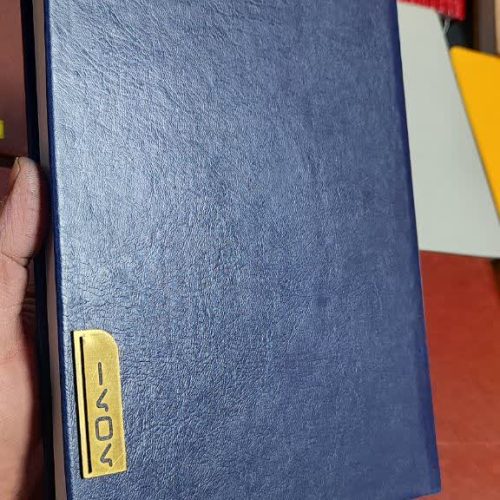 سررسید 1404 چرمی وزیری