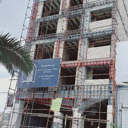 ضد زنگ شاسی نما والپست و نصب رابیتس با پمپ رنگ و بهترین کیفیت کاری