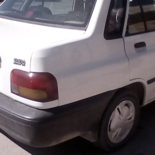پراید سفید مدل 88 شاسی سالم