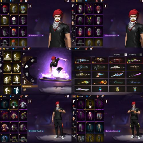 اکانت فری فایر گاد