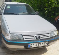 پژو 405 نقره ای مدل 86