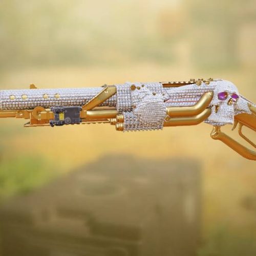 گلد و پلاتینی و دایمند کردن گان کالاف