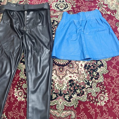 شلوار چرم و دامن