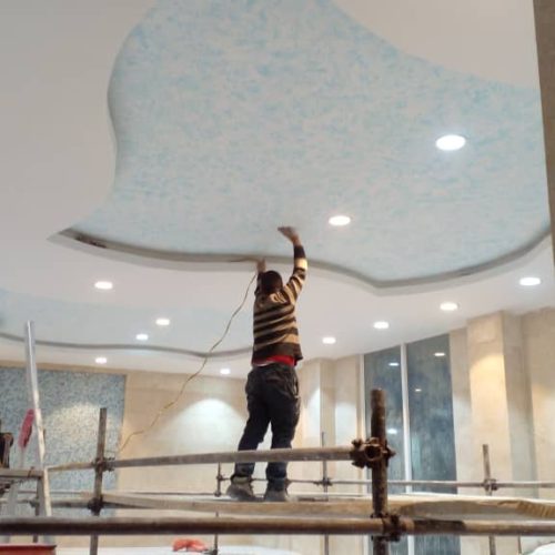 نقاشی ساختمان مهربان