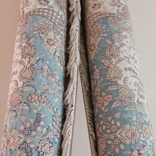 دوعدد فرش 9متری طرح ابریشم