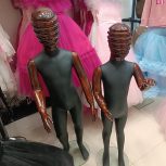 مانکن بچگانه و قفس مانکن