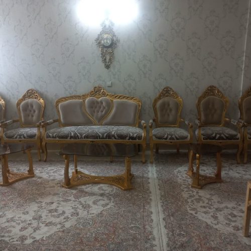 یک دست مبلمان 9نفره سلطنتی