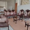 مبل 7 نفره چوب راش پارچه خارجی کم کار