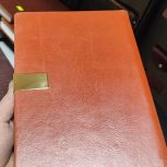 سررسید 1404 چرمی وزیری