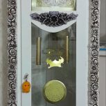 ساعت ایستاده چوبی