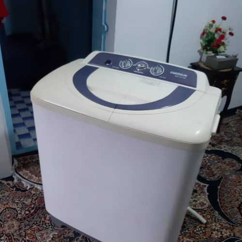 ماشین لباس شویی دو قولو امرسان ده کیلویی
