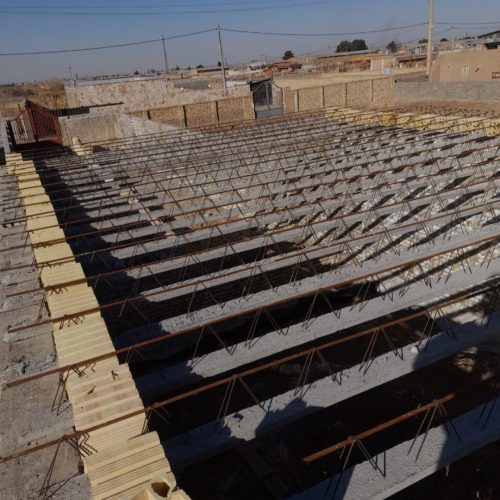 اجرای سقف تیرچه بلوک