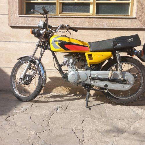 موتور 125 لیفان مدل 95 رنگ زرد