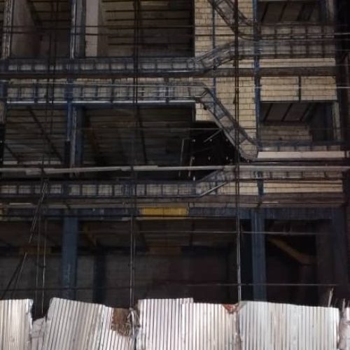 ضد زنگ شاسی نما والپست و نصب رابیتس با پمپ رنگ و بهترین کیفیت کاری